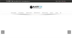 Desktop Screenshot of blackfox.com